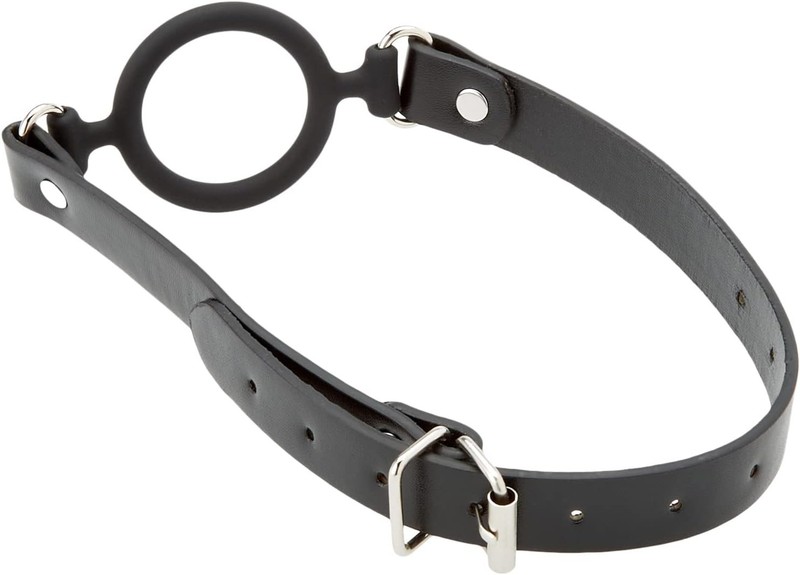 Ouch Silicone Ring Gag Black gallery