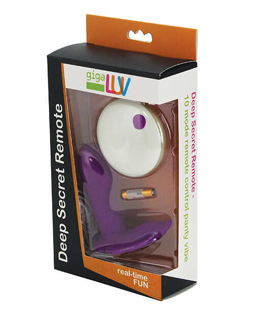 Gigaluv Deep Secret Remote Control Purple gallery