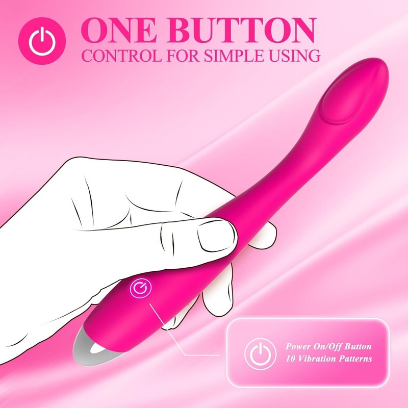 Waterproof Clitoral Vibrator 10 Powerful Vibration Modes for G Spot Stimulation gallery