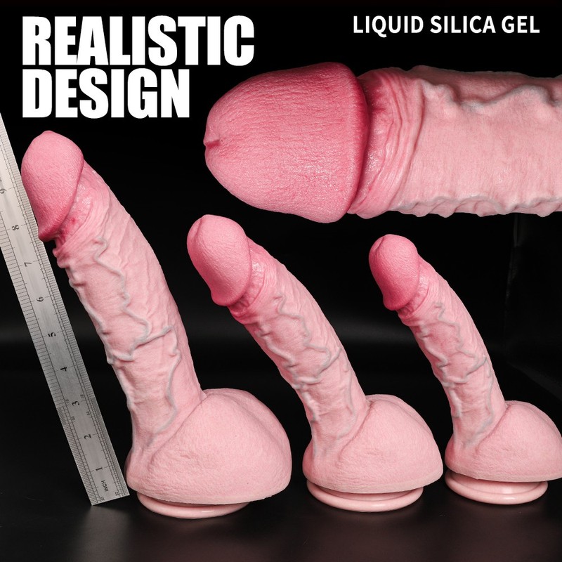 8"-11" Big Realistic Dildo Suction Cup Thick Dong Huge Penis Anal Sex Toys Women gallery