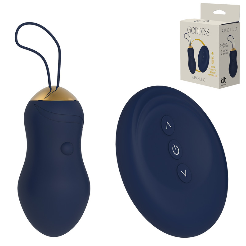Dreamtoys Apollo Silicone Vibrating Vaginal Egg with Wireless Remote Control