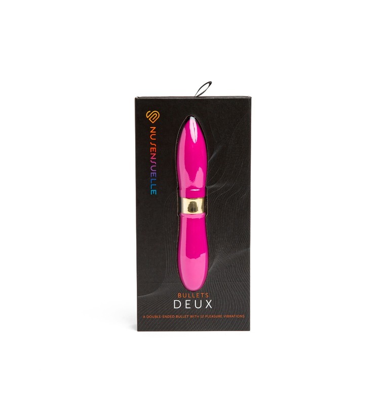 Nu Sensuelle Double-Ended Deux Bullet Vibe Magenta – Rechargeable Vibrator