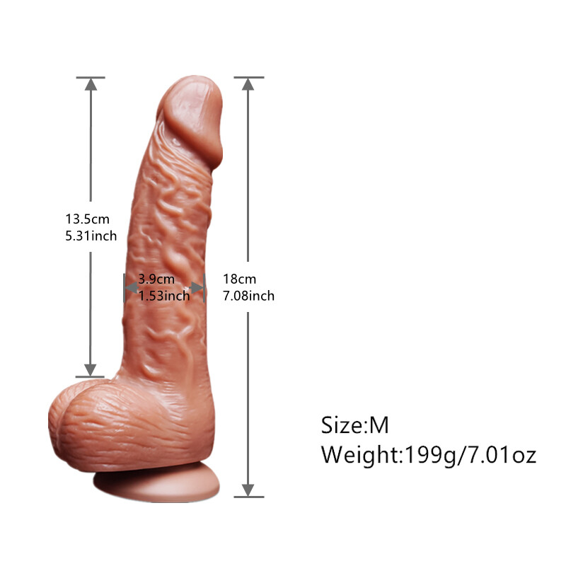 Dildo Men Gay Anal Realistic Lifelike Silicone Penis Suction Cup Women Sex Toys