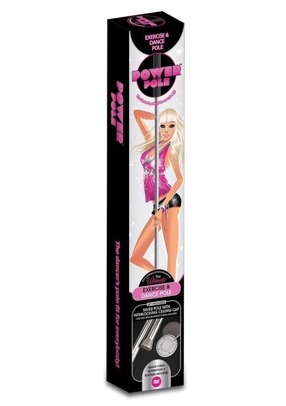 Power Pole Ultimate Exercise & Dance Pole Extends up to 9.2in.