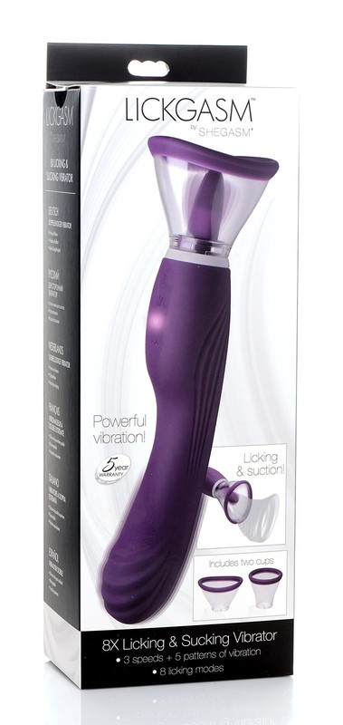 Lickgasm 8X Licking and Sucking Vibrator gallery