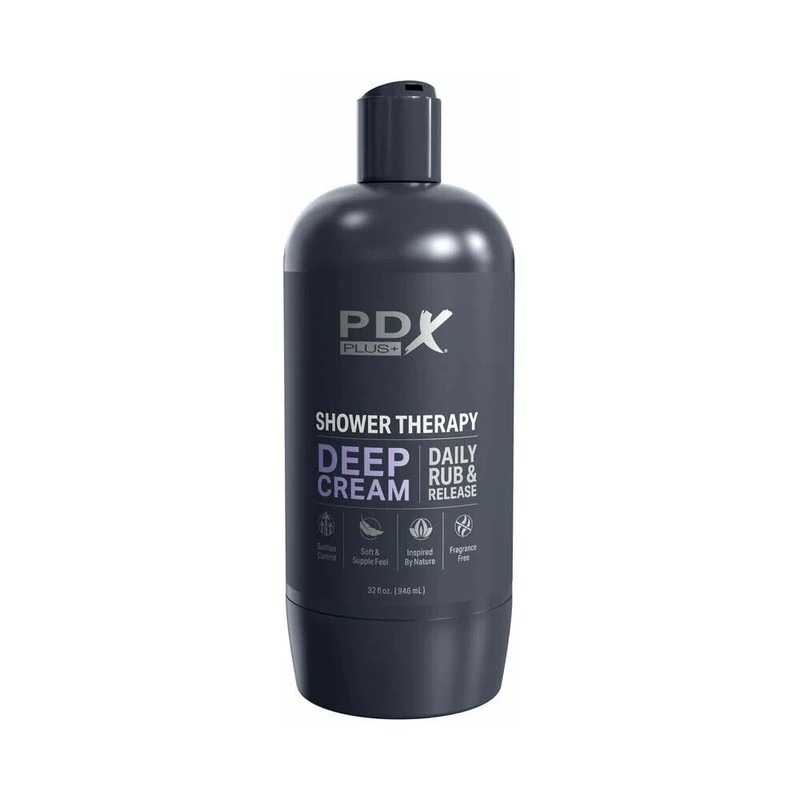 PDX Discreet Stroker - Deep Cream Shower Therapy Stroker Frosted - Masturbator gallery