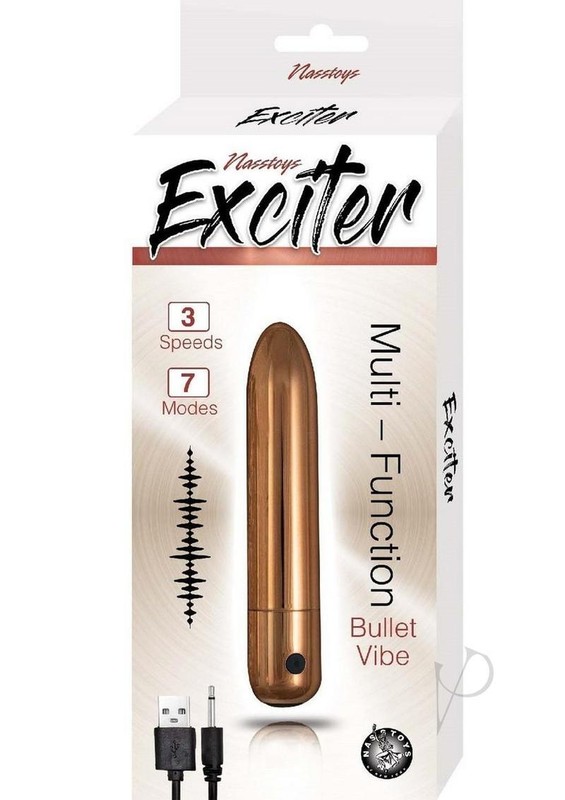 Exciter Multi Function Rechargeable Bullet – Copper