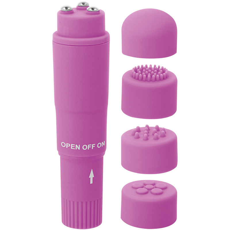 GLOSSY – Pocket Massager Kurt Purple