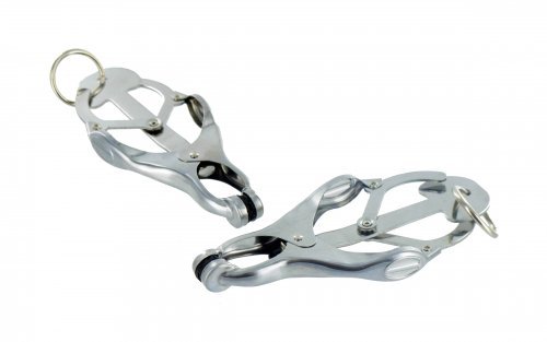 Ringed Clover Style nipple-clamps BDSM Sex Toy Nipple Torture Unisex Role Play