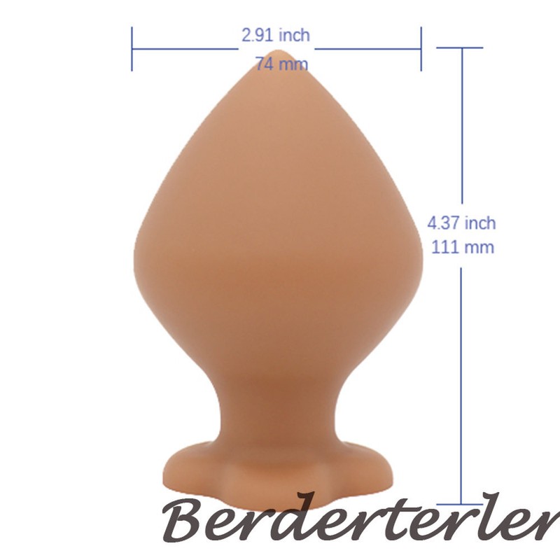 High-Quality Silicone Anal Plugs Super Thick Butt Plug with Suction Cup Sex Toys gallery