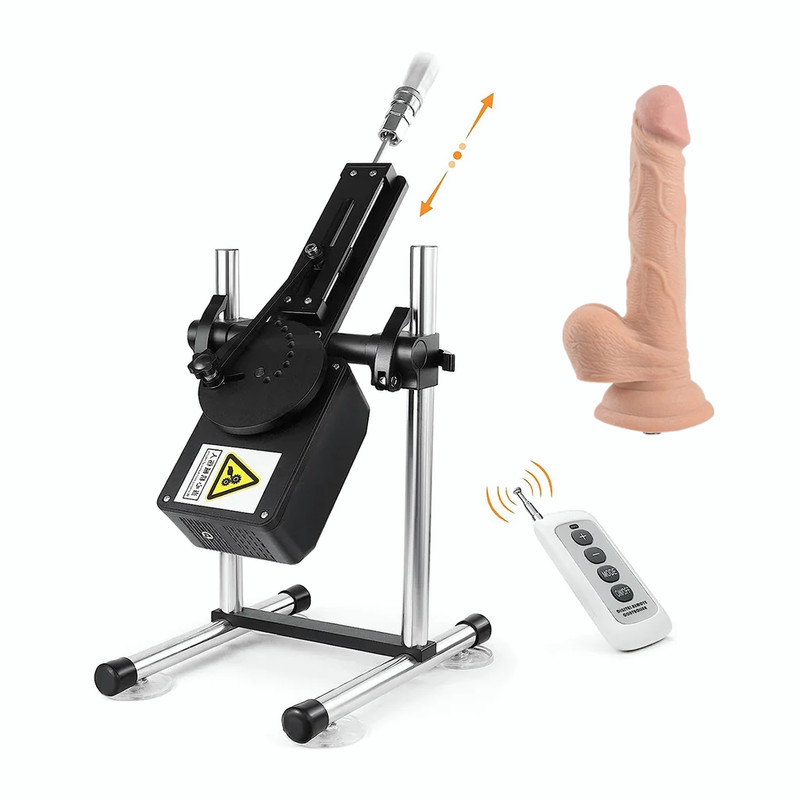 A6 Upgraded Deluxe Remote Control/APP Sex Machine 70w Sex Love Machine w Dildo