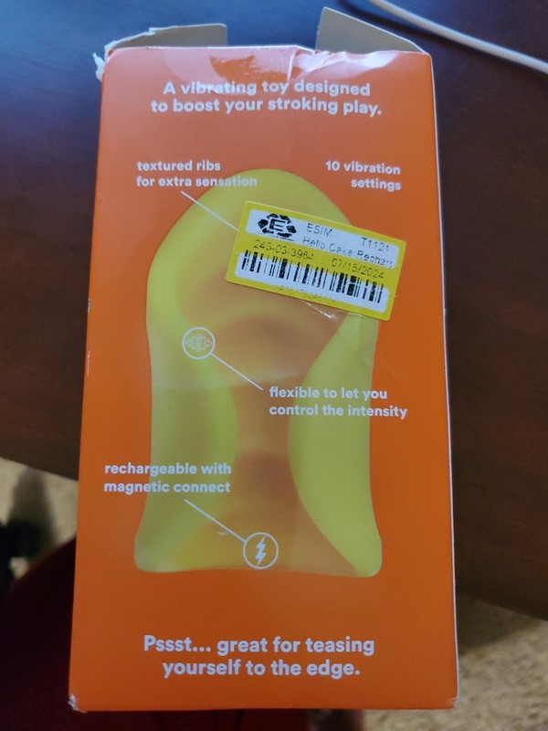 Hello Cake Vibrating Toy for men