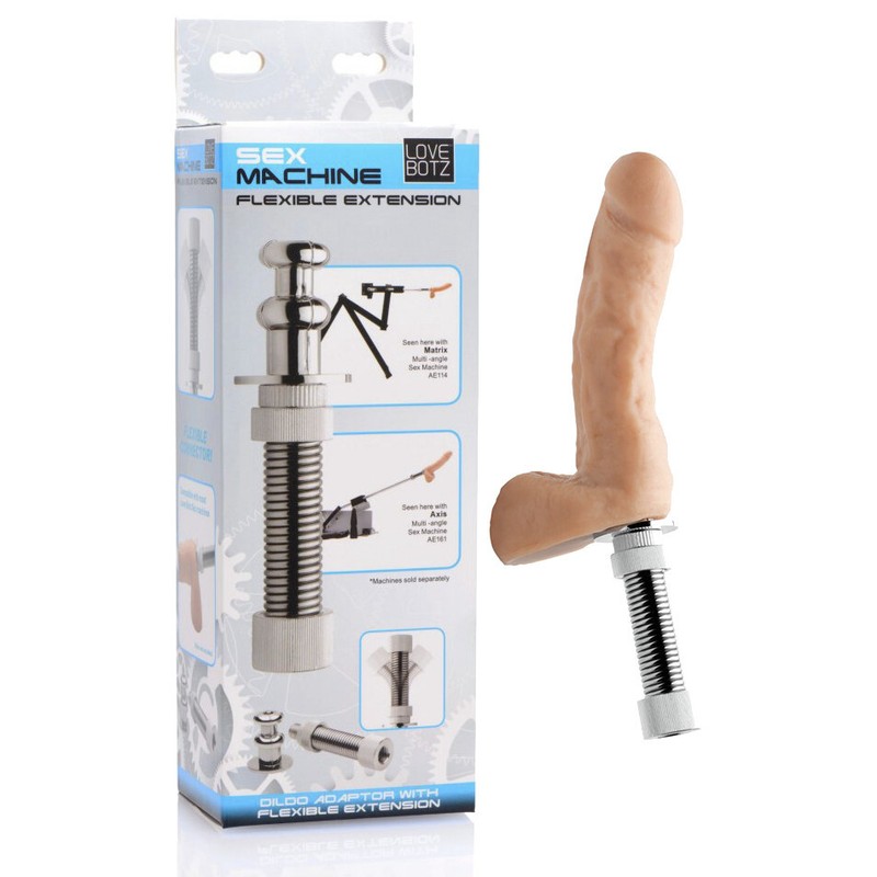 Love Botz Sex Machine Flexible Spring Extender Vacuum-Lock Dildo Extension