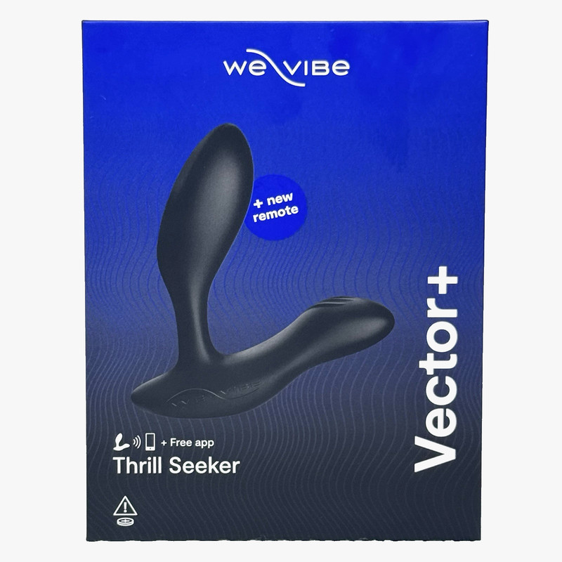We-Vibe Vector + Prostate Massager Thrill Seeker Waterproof Rechargeable App