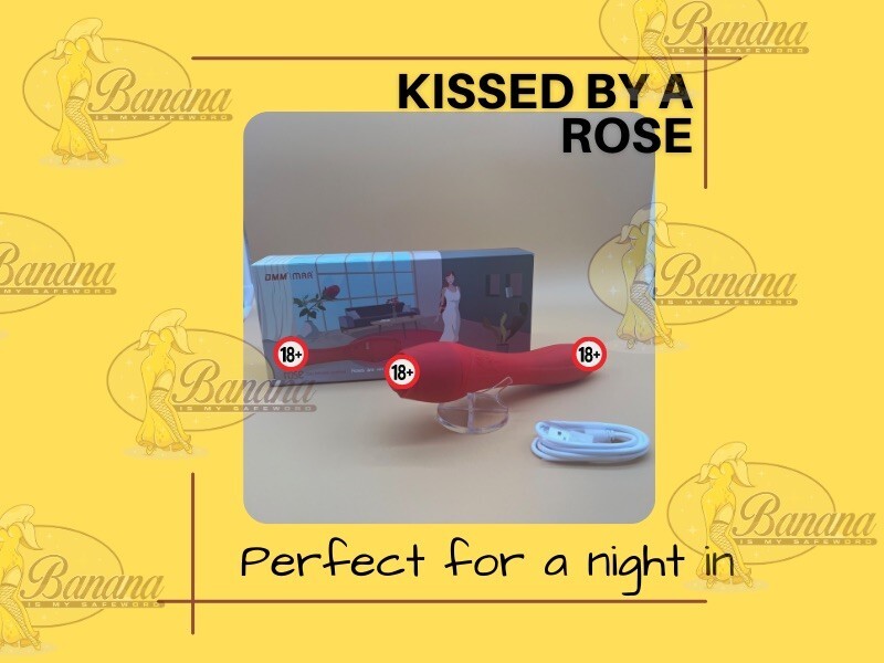 Kissed by A Rose Vibrator Massager with Heating – USB Chargeable NEW