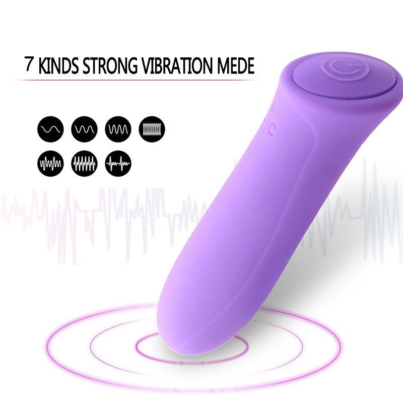 Wireless Rechargeable Mini Vibrating Bullet Vibrator Foreplay Sex Toy for Couple gallery