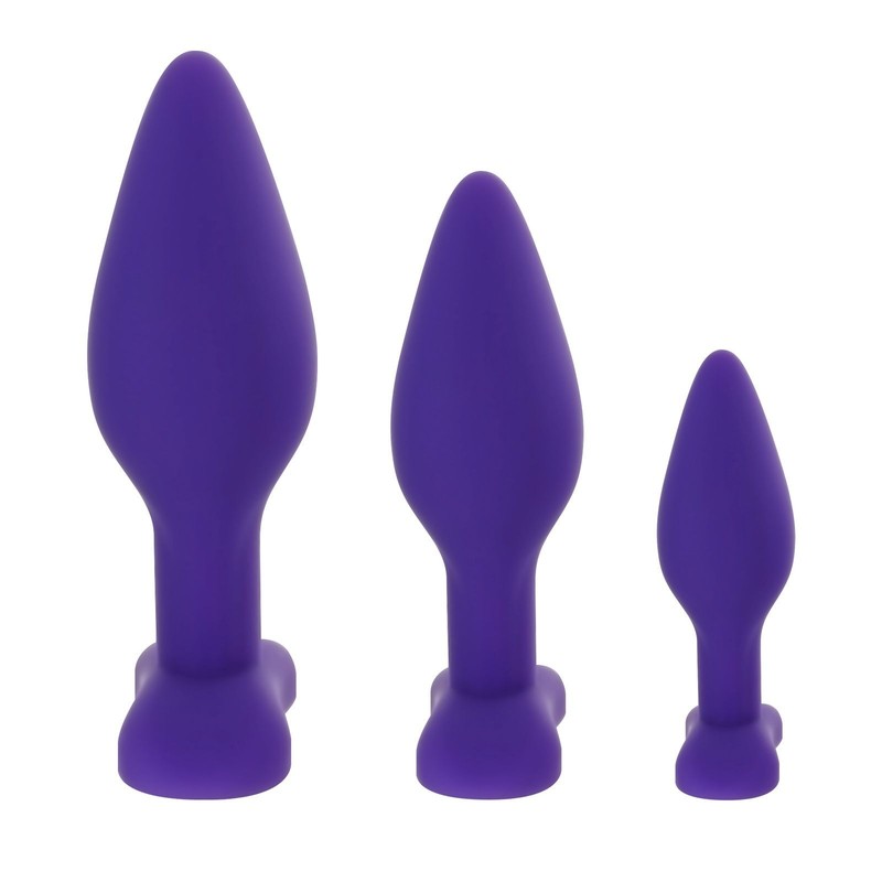 3x Anal Training Set - Silicone Anal Butt Plug Adult Sex Toys for Women gallery