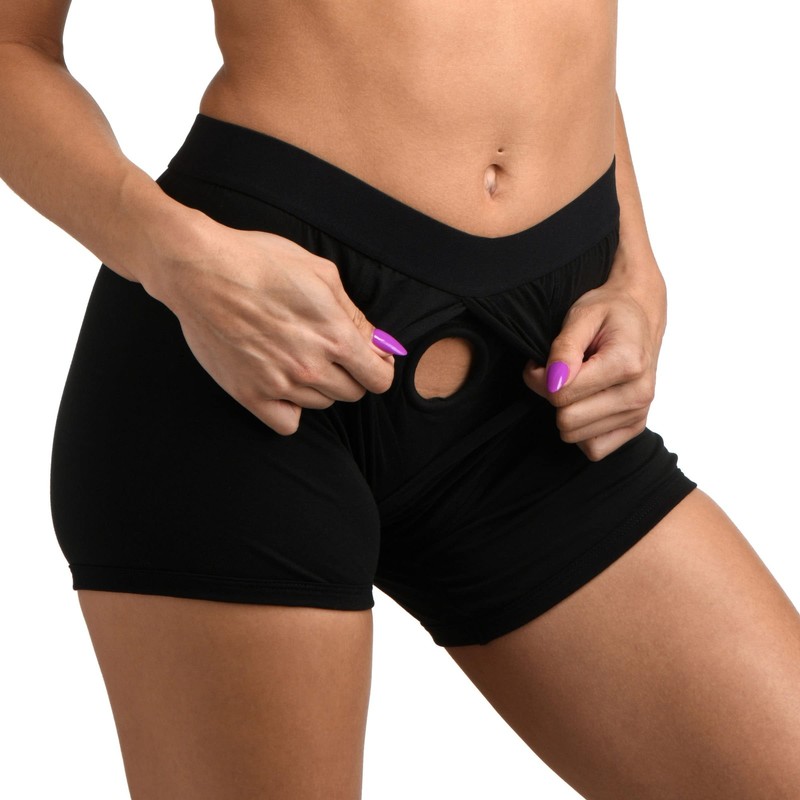 Strap U Incognito Boxer Harness w/Hidden O-Ring for Men, Women & Couples. Hidden gallery