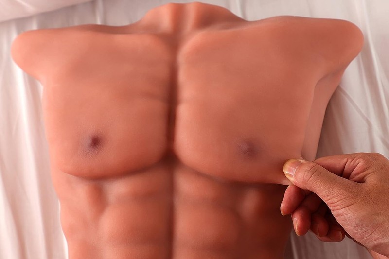 New LifeSize Male Sex torso Silicone Love toys for Men Gay&Women With Big Penis gallery