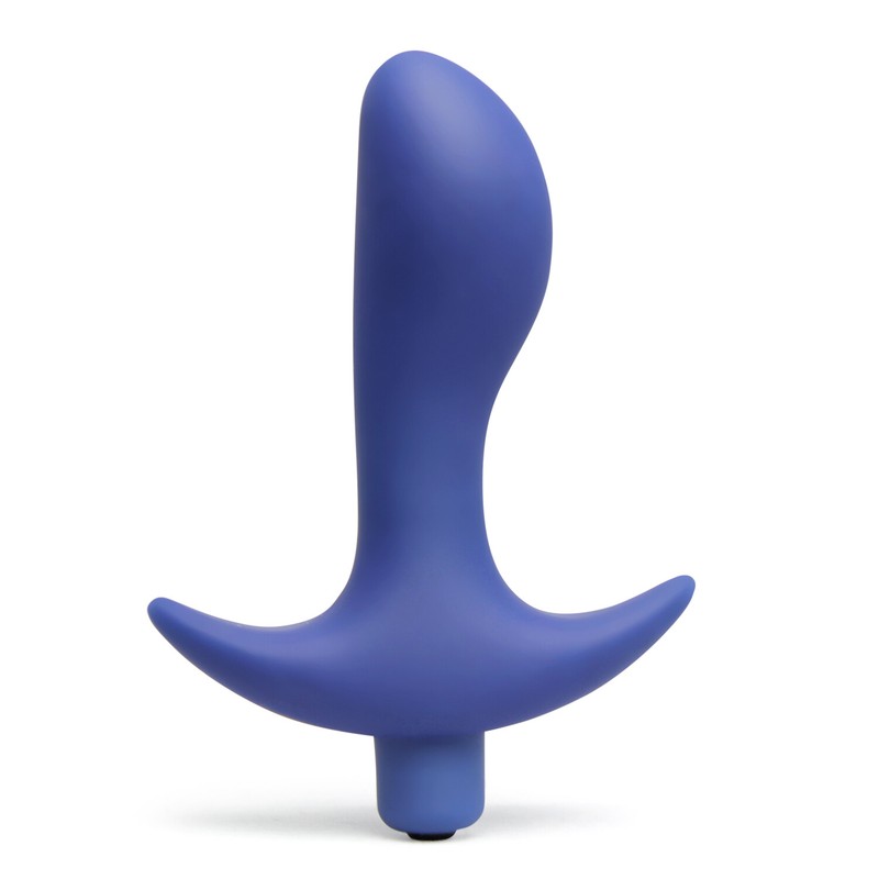 Pure Silicone Vibrating Prostate Massager for Men | Waterproof Anal Plug