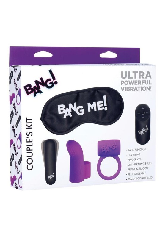 BANG! Couple's Kit And Love Ring Set With Vibrating Bullet gallery