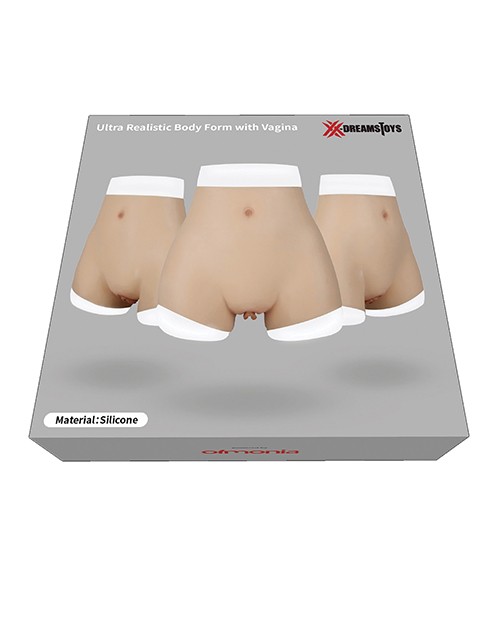 Vagina Form Ultra Realistic Large Stretch Silicone XX-Dreamtoys Ivory
