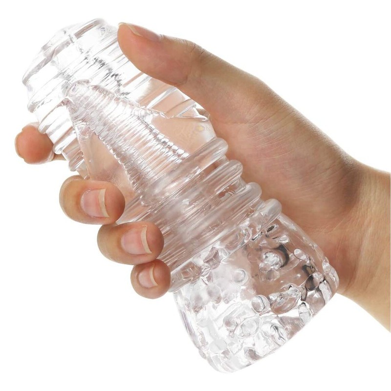 Jelly Male Masturbator Penis Sleeve Stroker Pocket Pussy Stroker Sex-Toy for Men gallery
