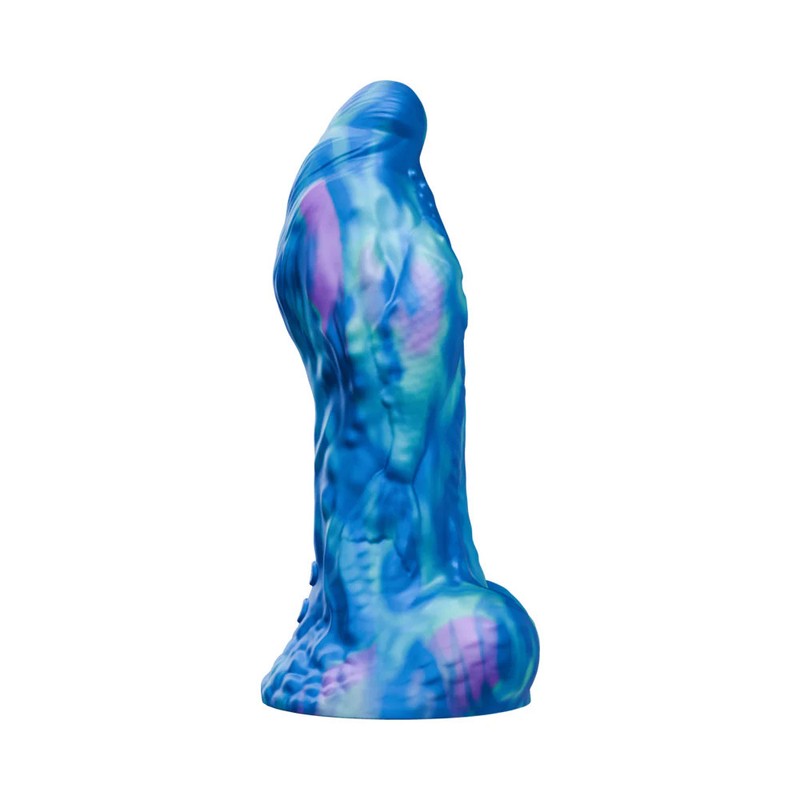 Tentra Marinus Sea Beast Vibrating Dildo Blue gallery