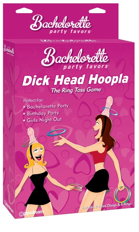 Bachelorette Party Favors Dick Head Hoopla Game