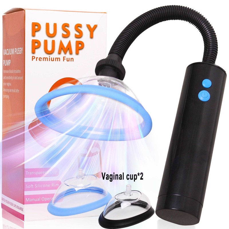 2 Cup Automatic Electric Vaginal Nipple Pussy Pumped Rechargeable Set Sucker Toy gallery