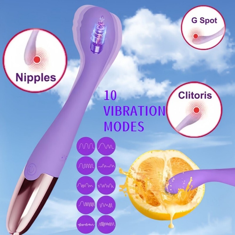 Orgasm Vibrator Clit G-Spot Dildo Massager Anal Stimulator Sex Toys for Women