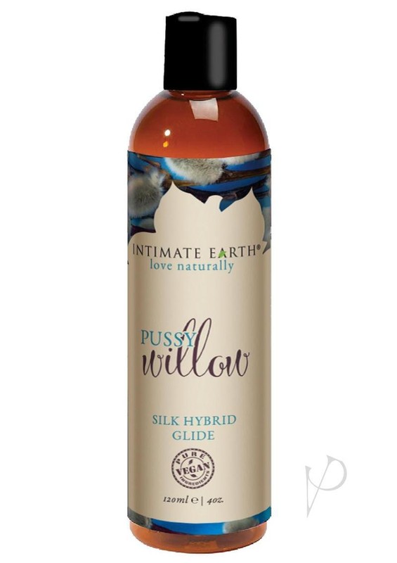 Intimate Earth Pussy Willow Silk Hybrid Glide Lubricant 4oz