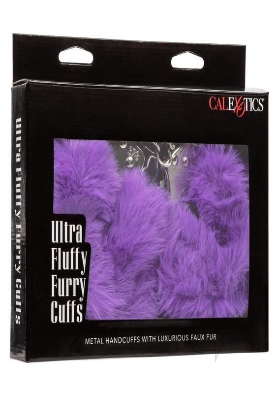 Ultra Fluffy Furry Cuffs – Purple