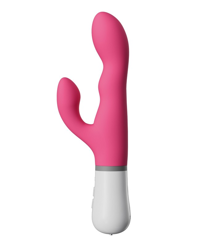 LOVENSE Nora Rabbit Vibrator, Remote Control Thrusting Vibrator Toy for Women