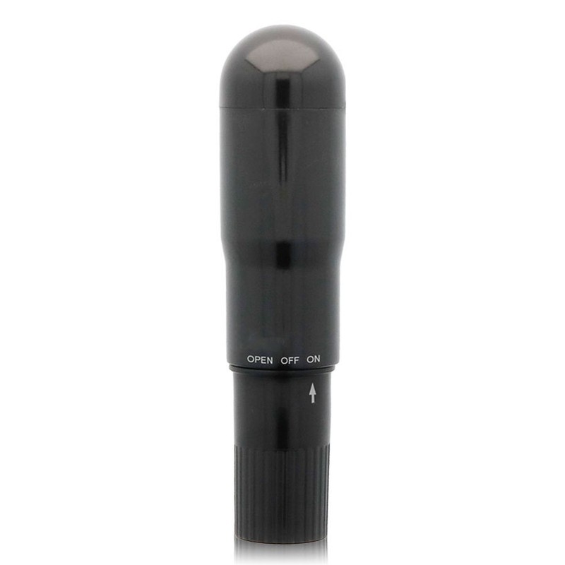 Glossy – Black Pocket Vibrator