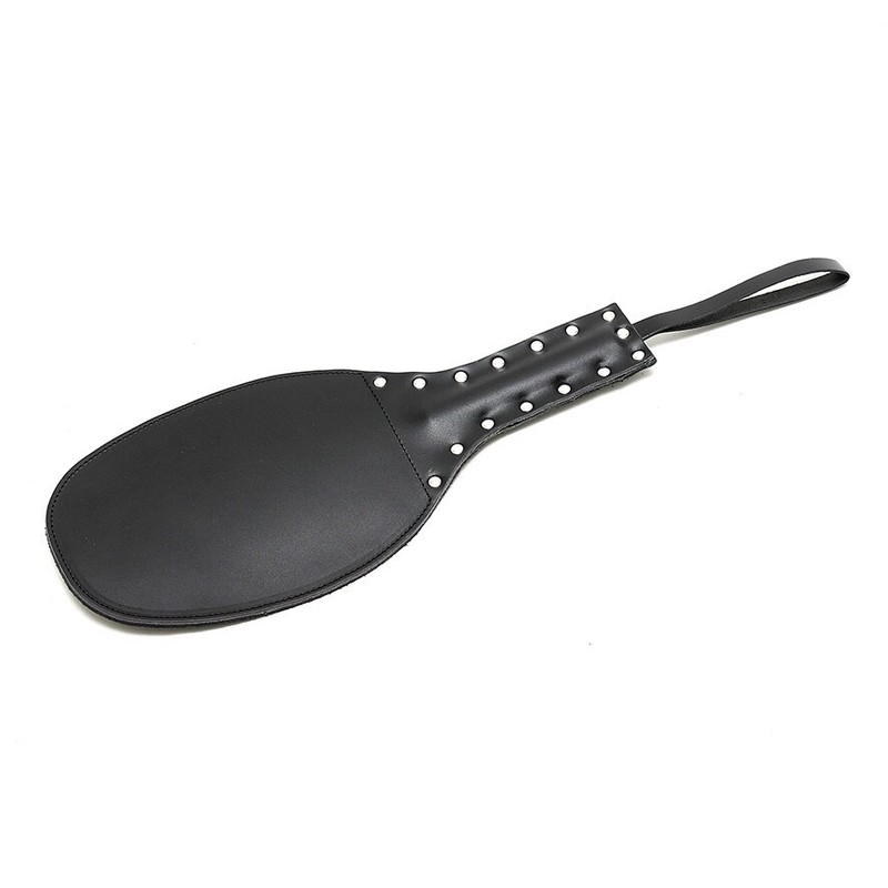 Rimba Leather Riveted S&M Bondage Paddle