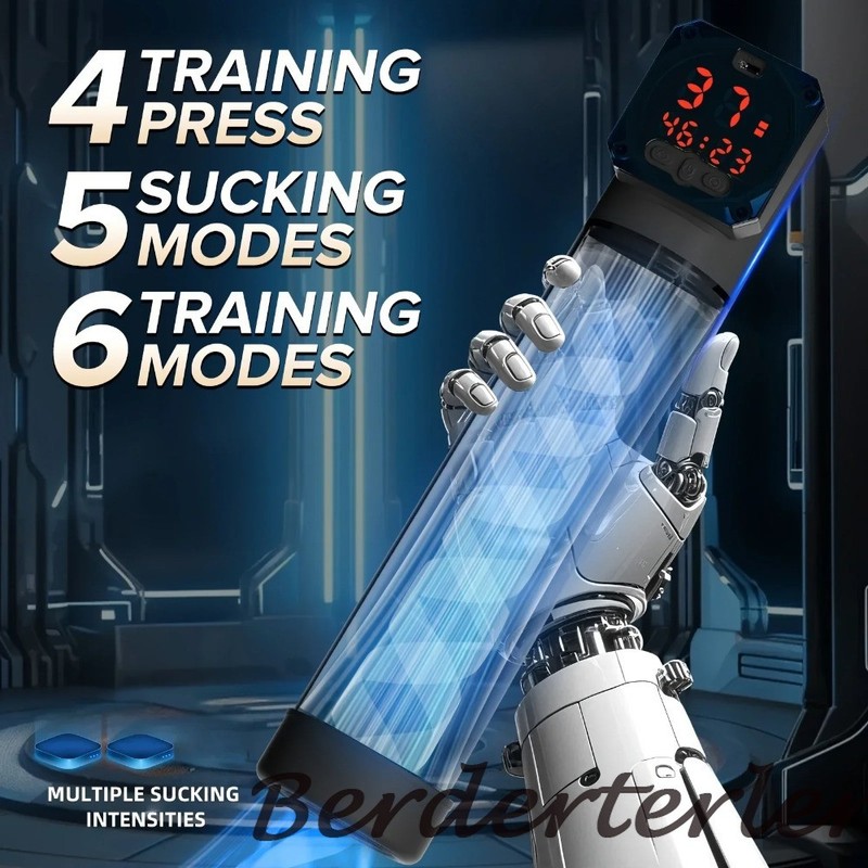 Automatic with 5 Suction Modes 6 Training Modes & Suction Power Masturbation cup gallery