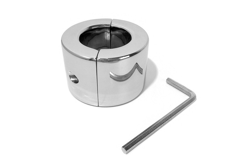 40mm Scrotum Stretcher, Locking Ball Weight, with Allen Key (Stainless Steel)