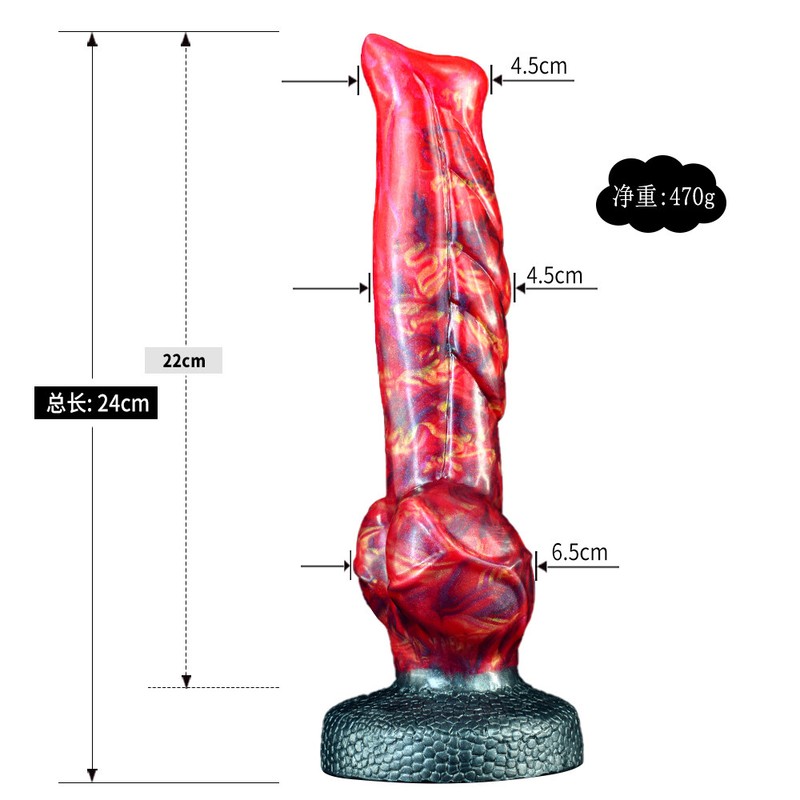 12 Types Huge Knot Fantasy Dildo with Suction Cup Anal Plug Sex Toys