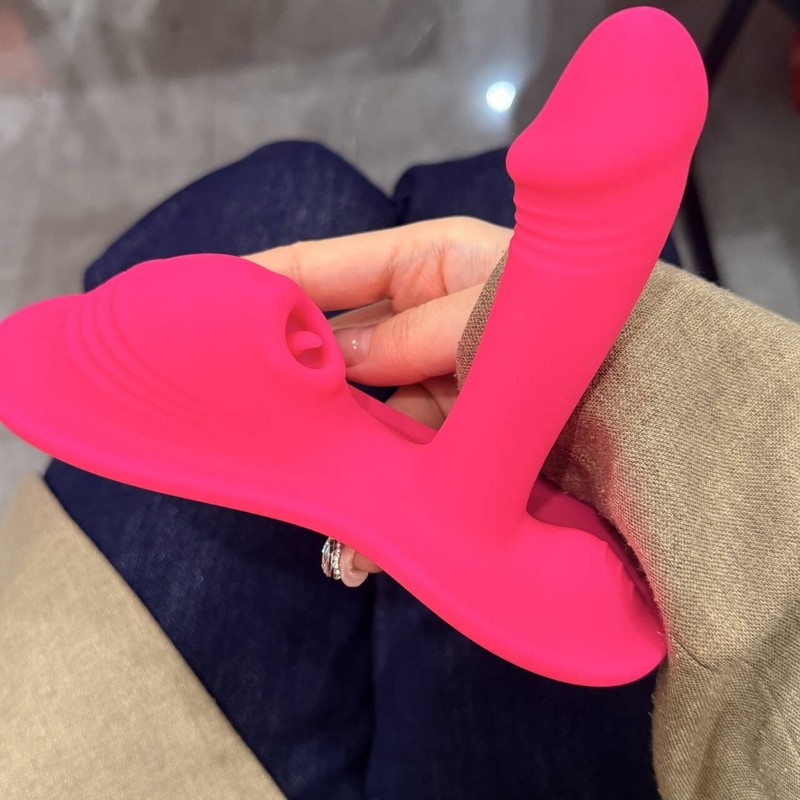 Vibrating Dildo Anal Sit & Ride Vibrators Clit G-Spot Stimulators Sex Toys Women