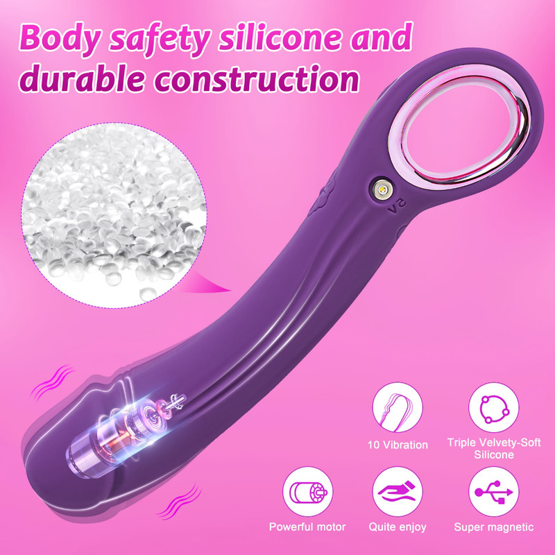 Realistic G-Spot Dildo Vibrator Clit Massager Anal Stimulator Sex Toys for Women gallery