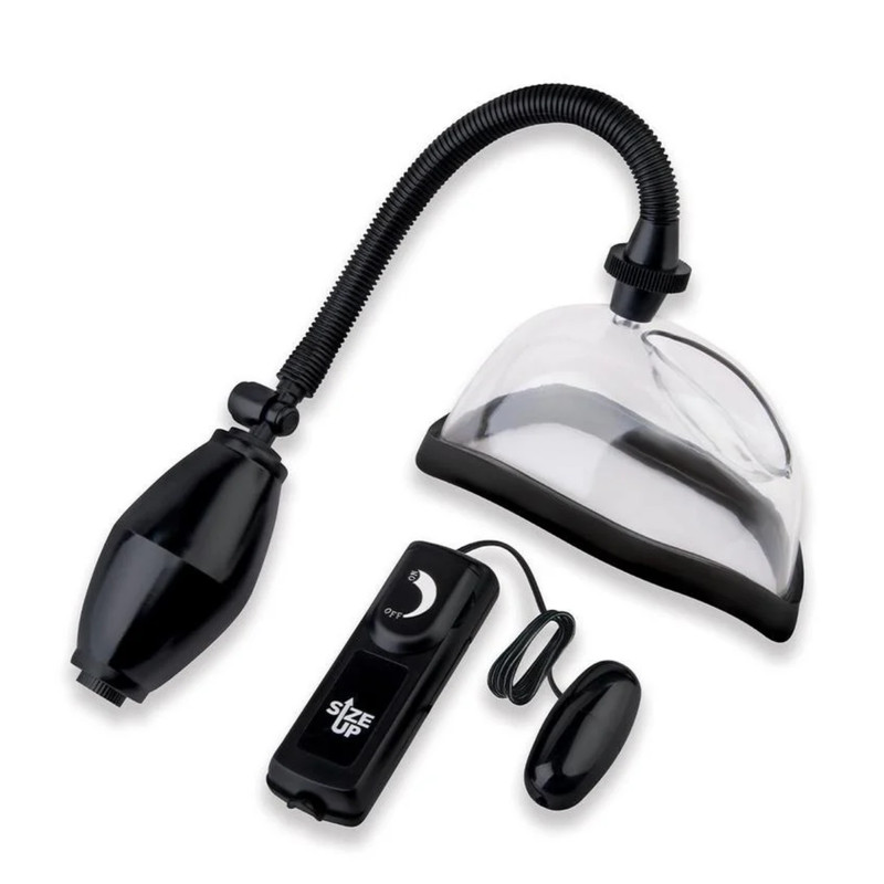 Vibrating Female Vagina Pump Corded Remote Control Women Enhancer Ergonomic Fit gallery