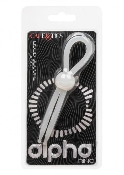 Alpha Liquid Silicone Lasso Adjustable Premium Cock Enhancer Ring Waterproof