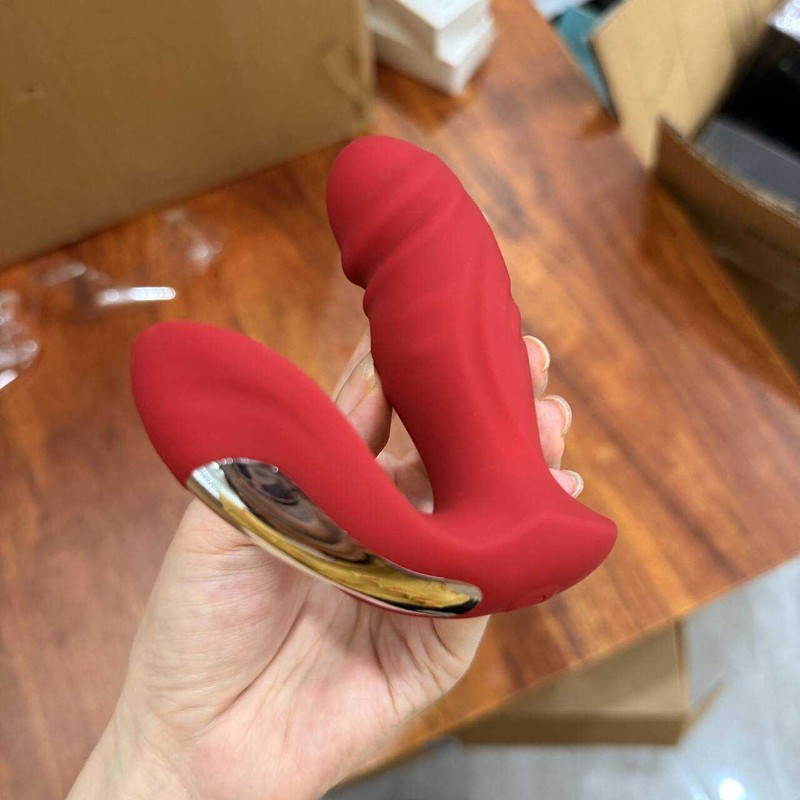 Thrusting Anal Butt Vibrator Plug Dildo Prostate Massager Sex Toys for Men Women