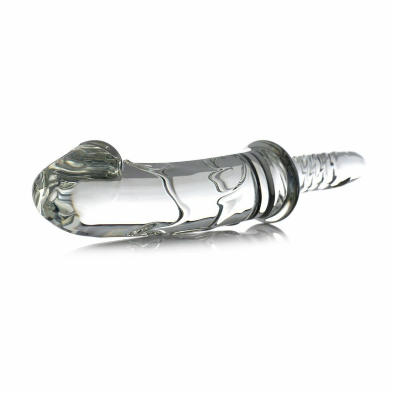 Phallic Battle Rammer Double Ended Glass Anal Thruster by Master Series gallery