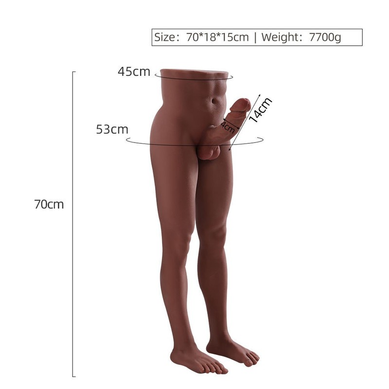 Lifelike TPE Sex-8kg-Doll Male Big Penis Anus Silicone Adult Sex Toy Women Gay gallery