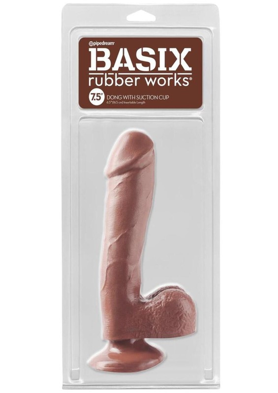 Basix Rubber Works Versatile Dong With Suction Cup gallery