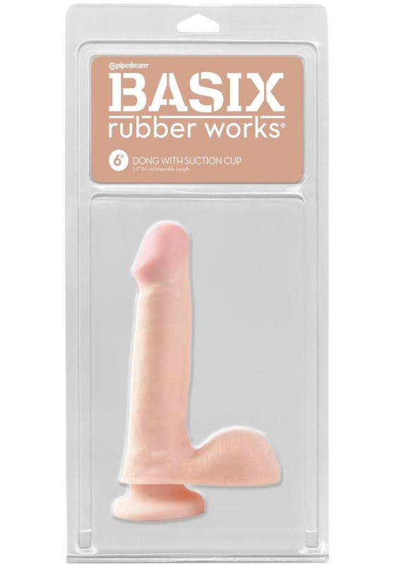Basix Rubber Works Realistic Designed Dong With Suction Cup gallery
