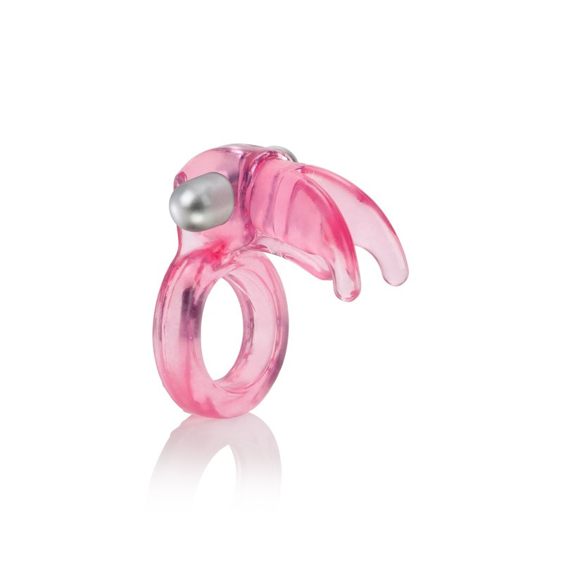 Cal Exotics Triple Clit Flicker Pink - Vibrating Penis Enhancer Cock Ring gallery