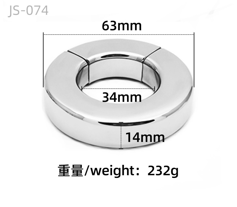 Strong Magnetic Penis Cock Rings Ball Stretcher Body Enhancer Heavy Weight BDSM